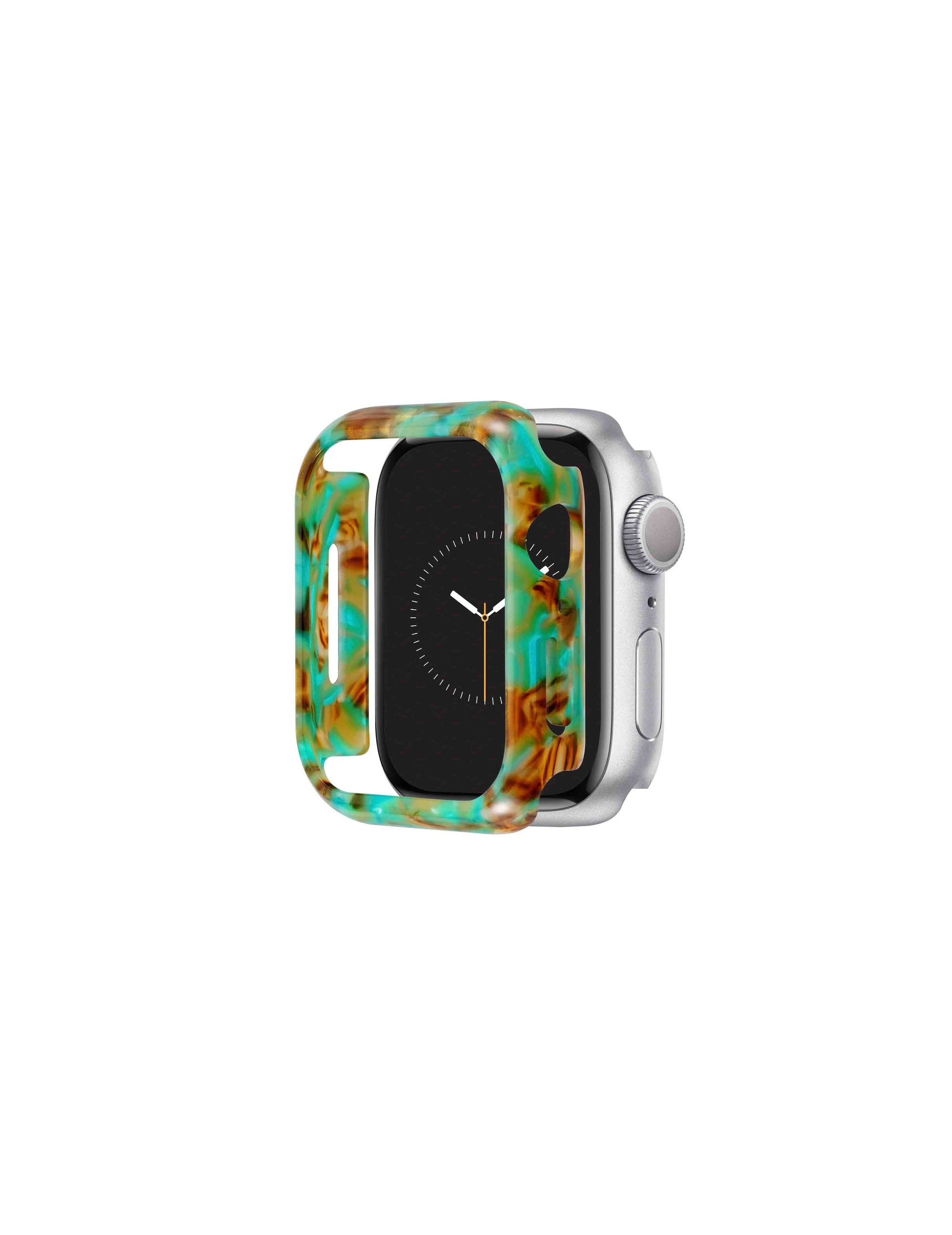 Marbleized Acetate Protective Case for Apple Watch®