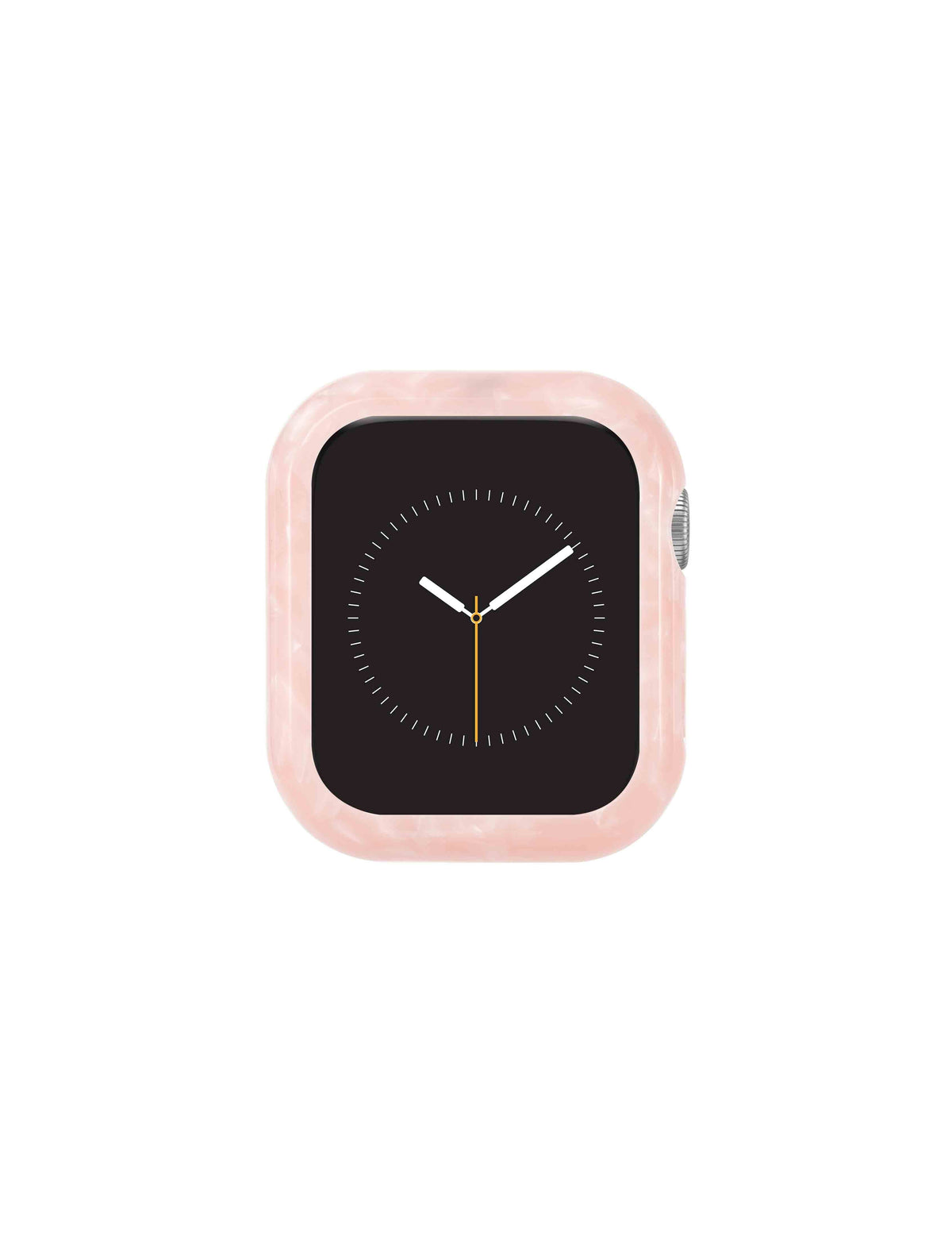 Anne Klein Pink Marbleized Acetate Protective Case for Apple Watch®