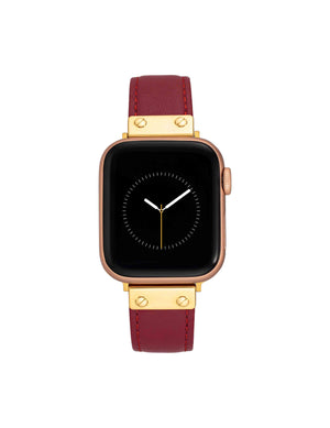 Anne Klein  Leather Band Set for Apple Watch®