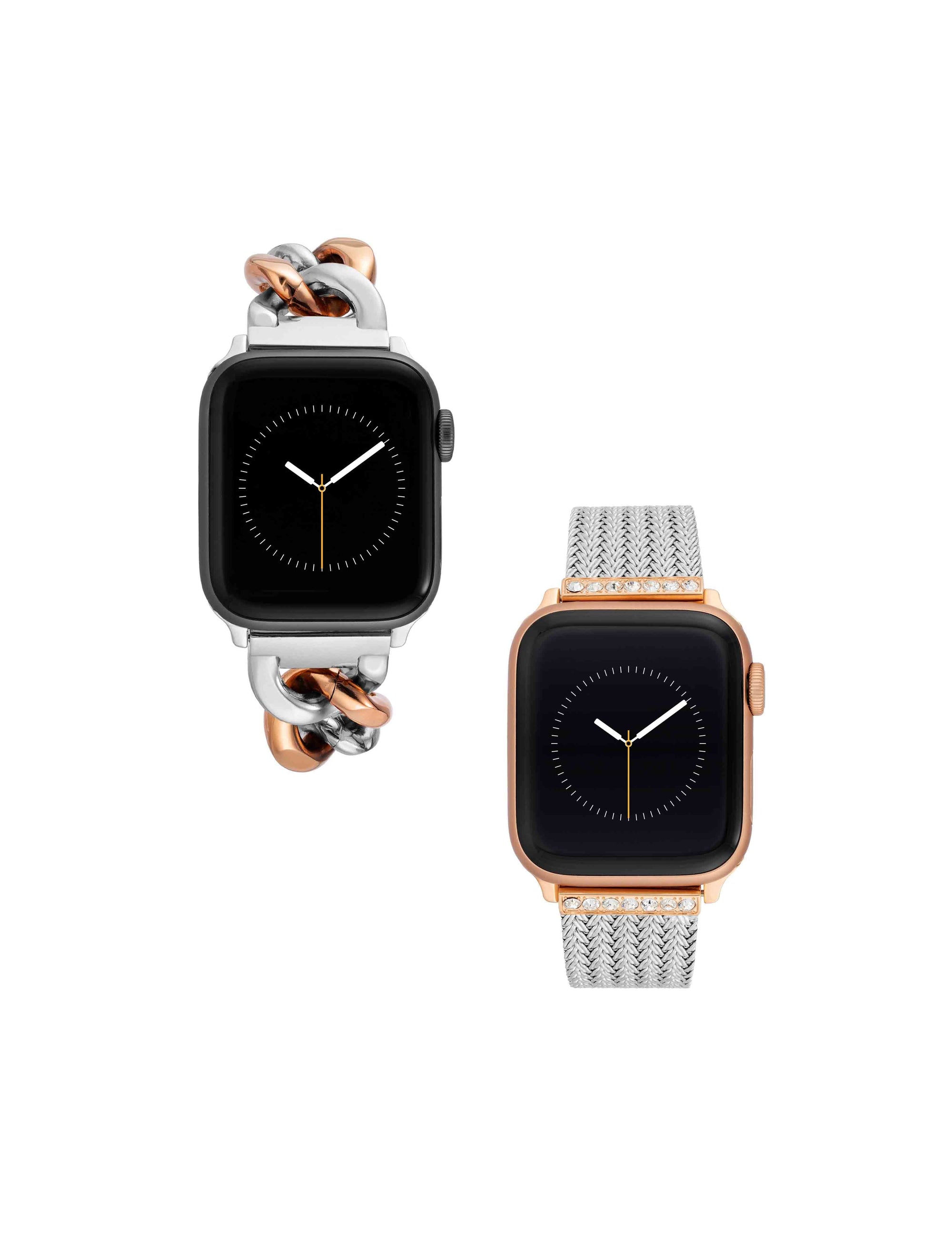 Chain Bracelet and Mesh Band Set for Apple Watch®