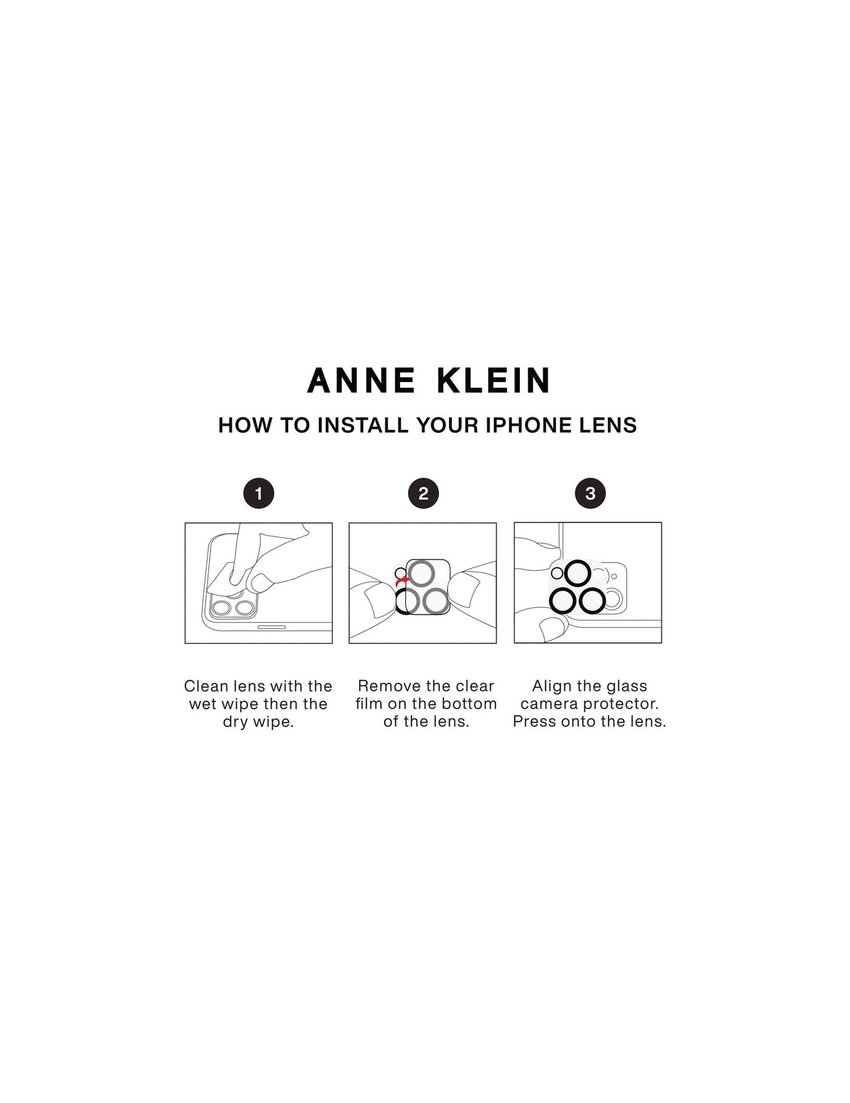 Anne Klein  Saffiano Vegan Leather iPhone® 15 Case