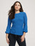 Anne Klein Dark Azure Balloon Sleeve Sweater- Sale