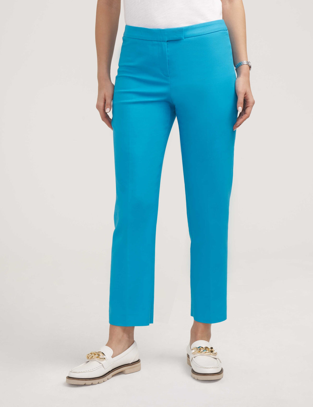 Anne Klein  Fly Front Bowie Pant- Clearance