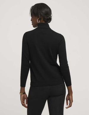 Anne Klein  Classic Long Sleeve Mock Neck- Clearance