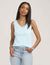 Anne Klein  Double V Neck Tank- Sale