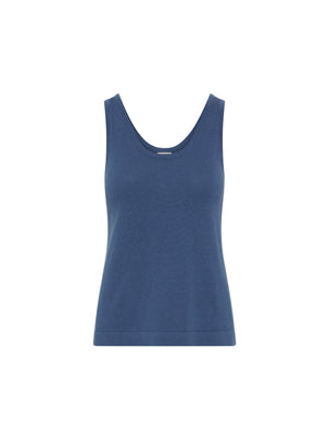 Anne Klein Blue Jay Double V Tank- Clearance