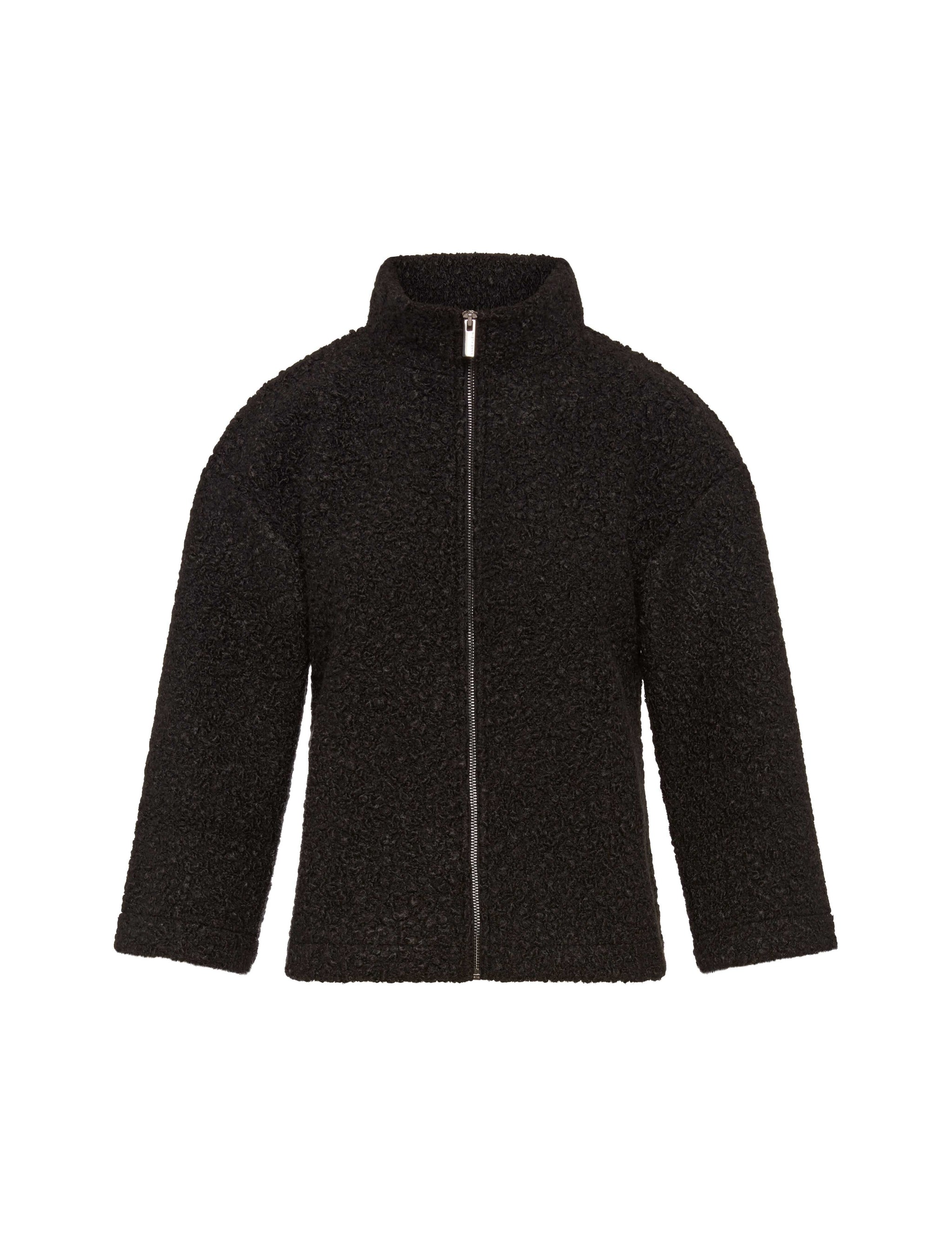 Zip front sherpa online jacket