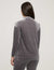 Anne Klein  Velour High-Low Stretch Pullover- Sale