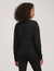 Anne Klein  Long Sleeve Serenity Faux Leather Top- Clearance