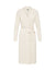 Anne Klein Anne White Belted Long Cardigan- Clearance