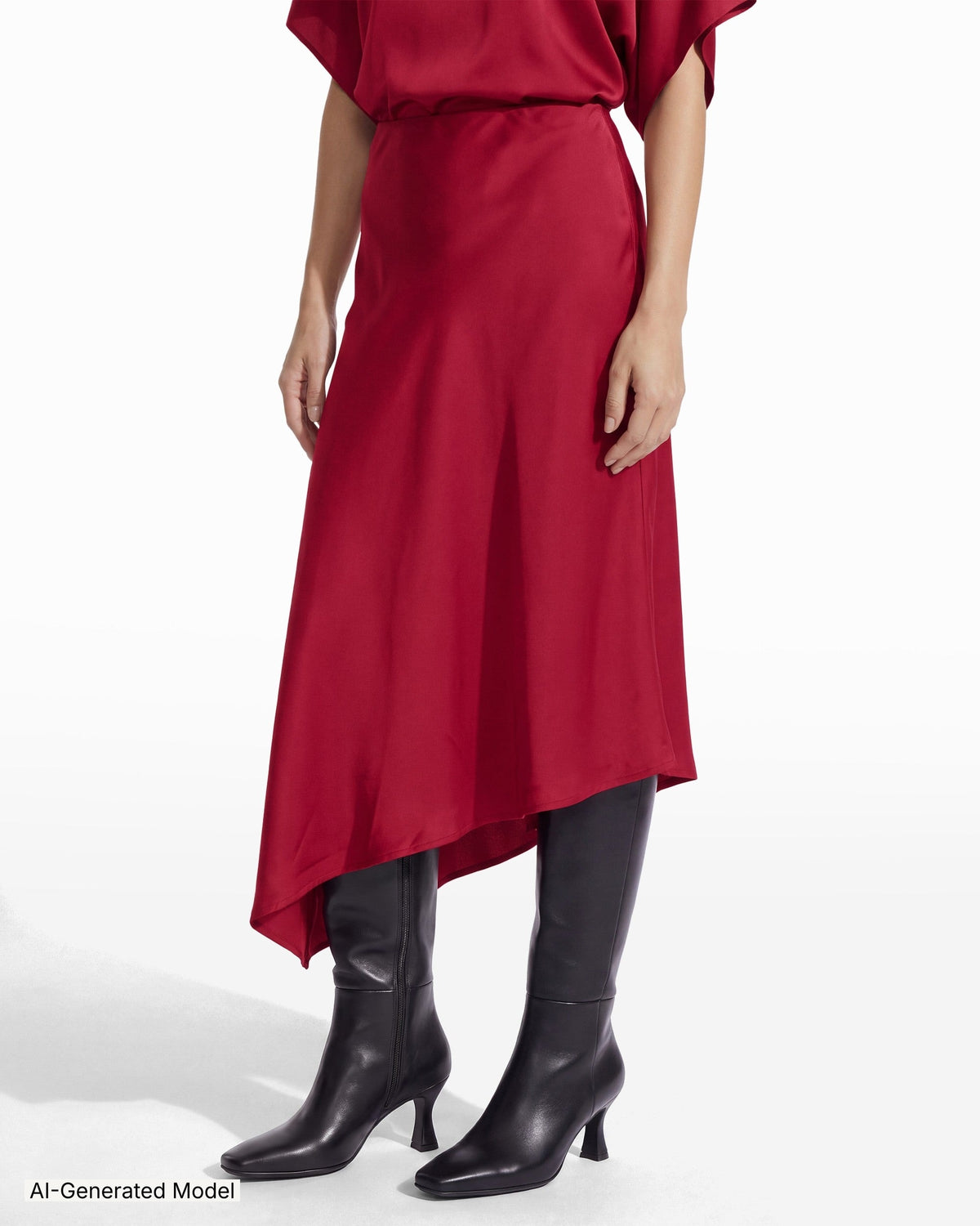 AI-generated model — Anne Klein
