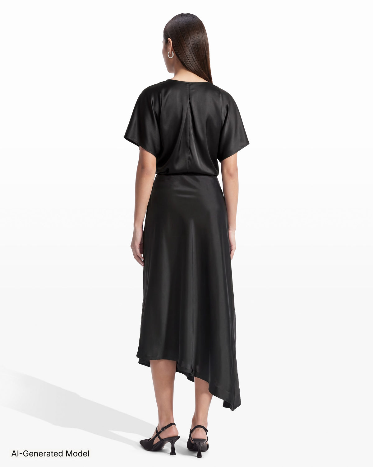 AI-generated model — Anne Klein
