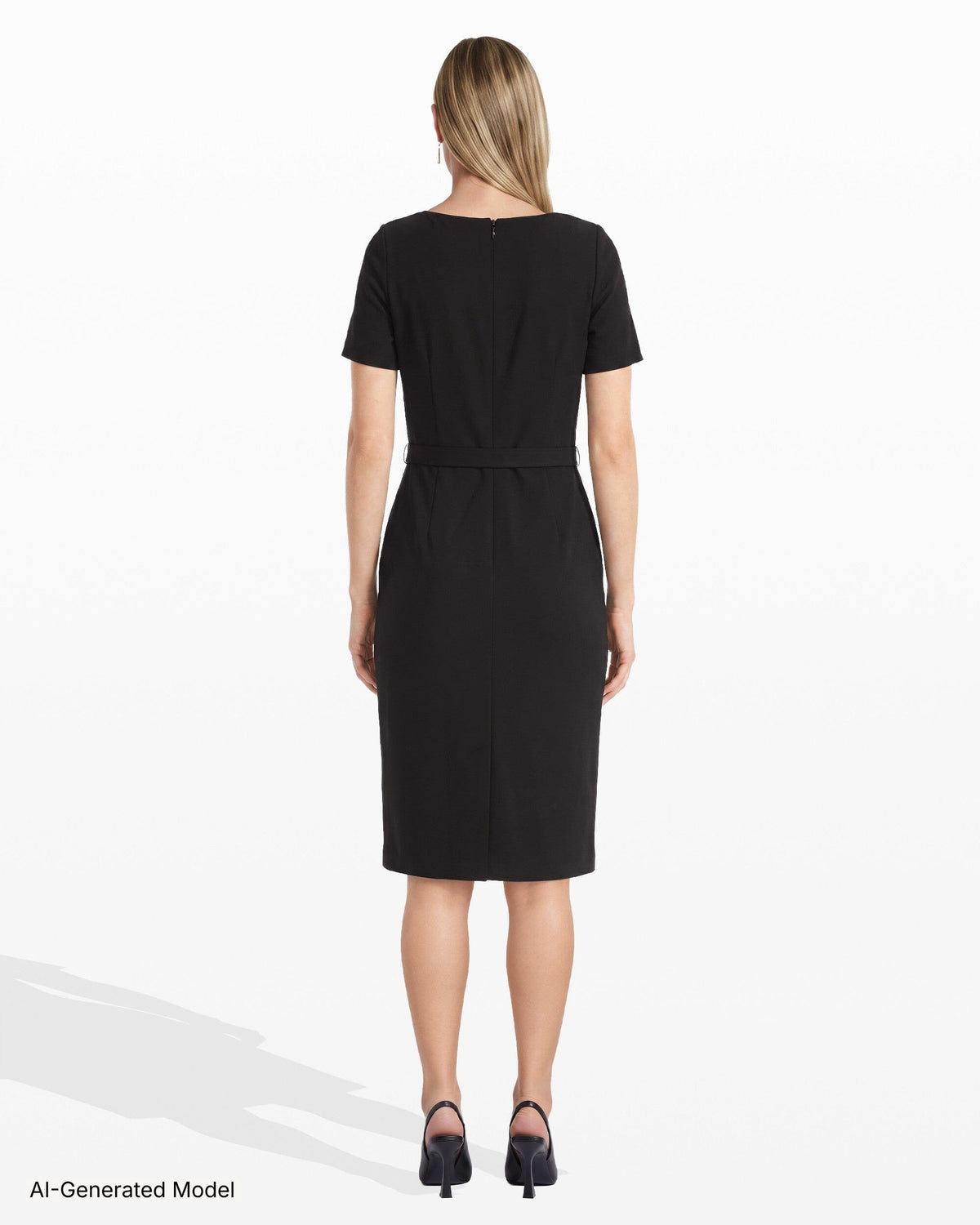 AI-generated model — Anne Klein