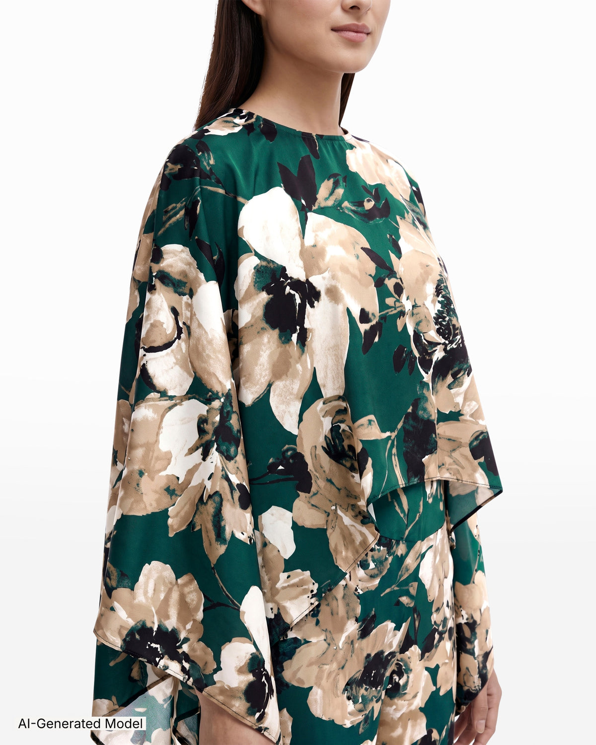 AI-generated model — Anne Klein
