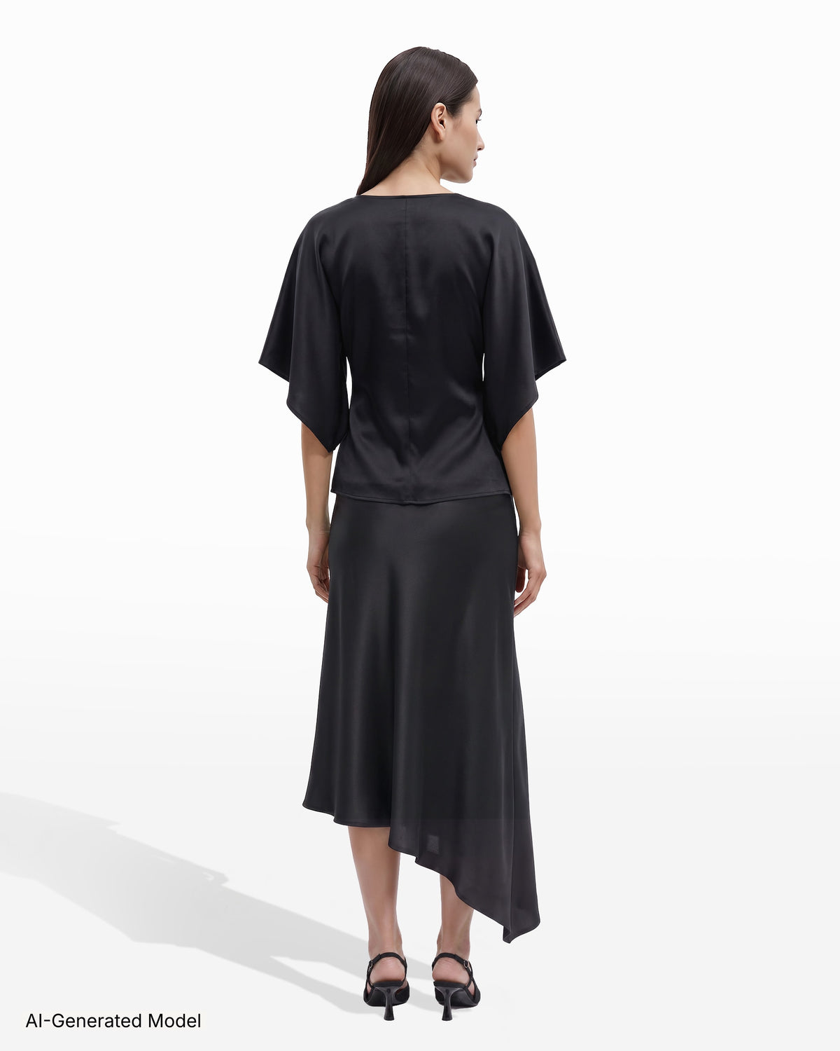 AI-generated model — Anne Klein