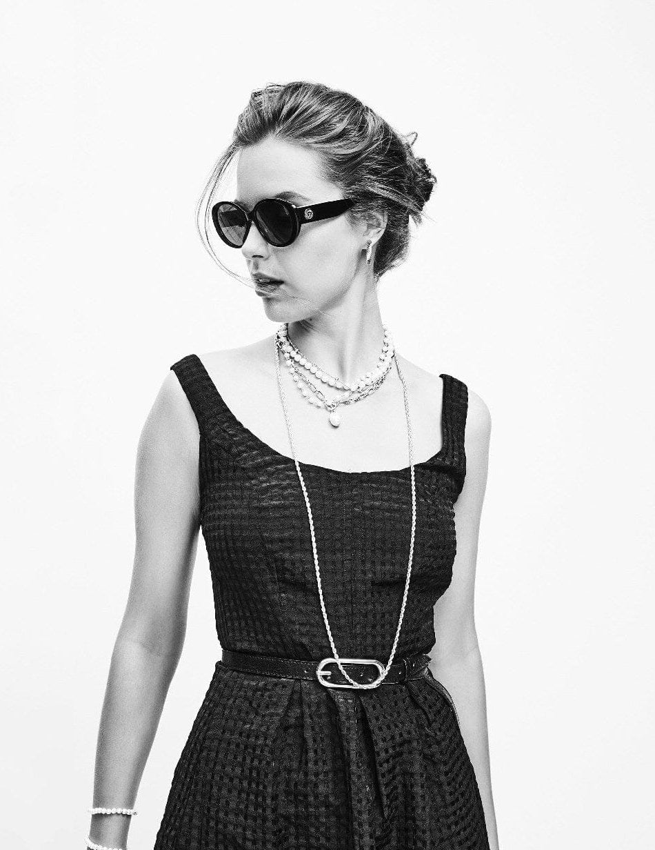 Anne Klein Vintage Round Sunglasses