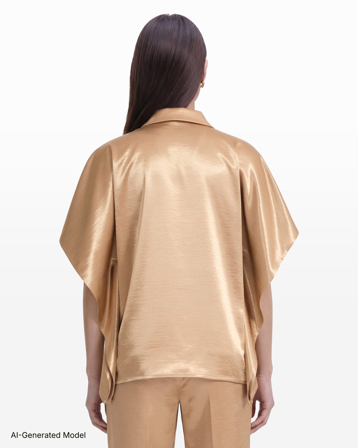 AI-generated model — Anne Klein