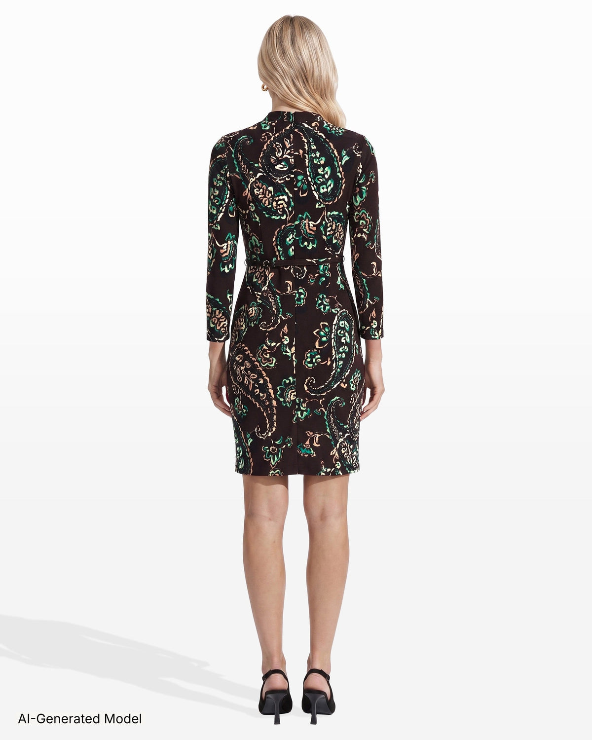 AI-generated model — Anne Klein