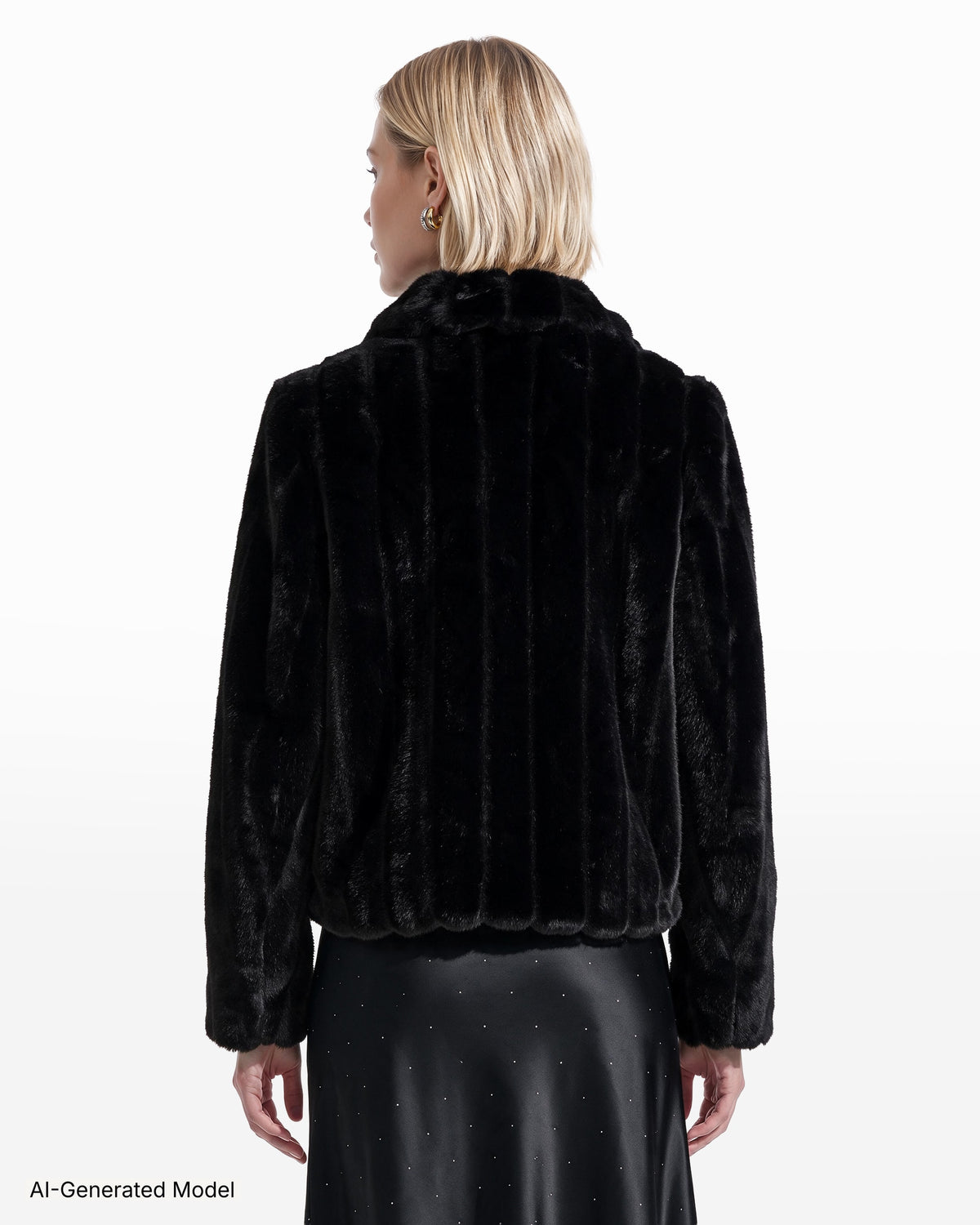 AI-generated model — Anne Klein