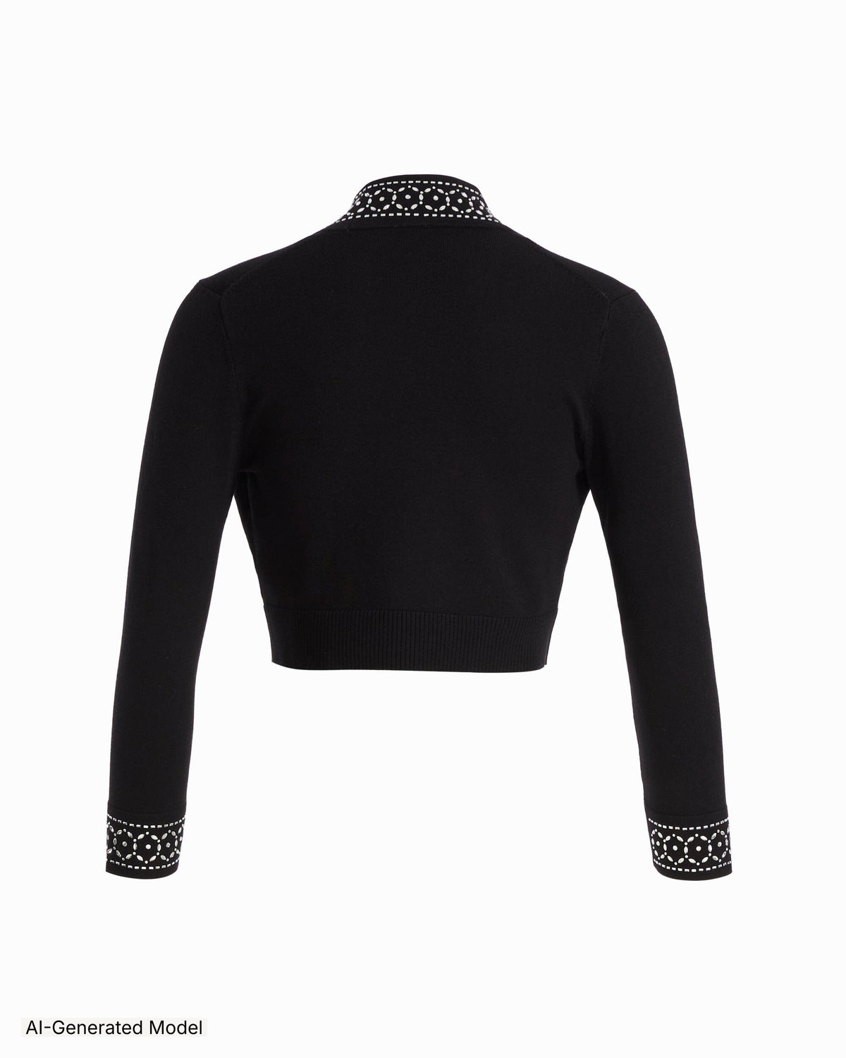 AI-generated model — Anne Klein