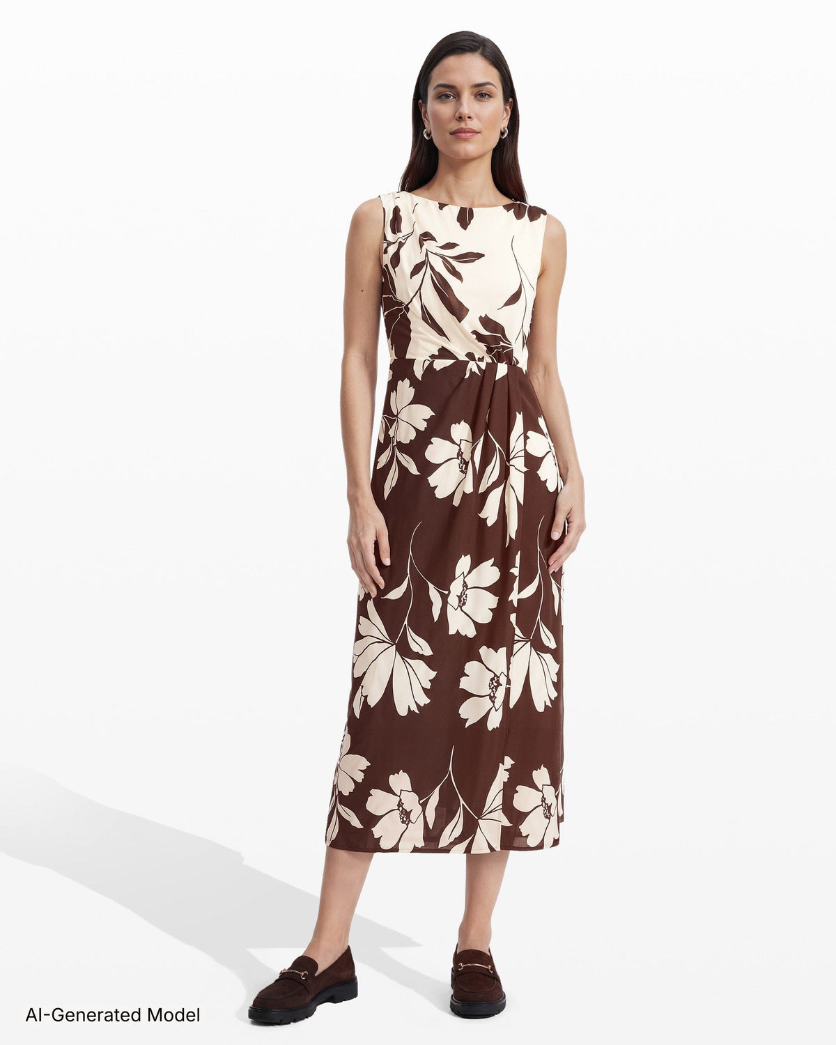 AI-generated model — Anne Klein