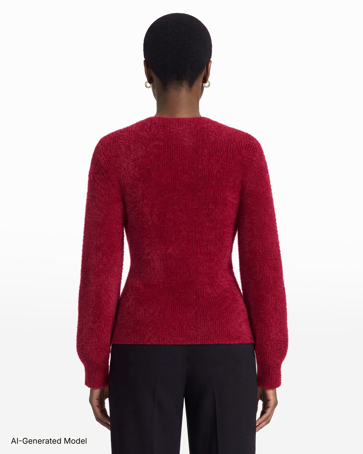 AI-generated model — Anne Klein