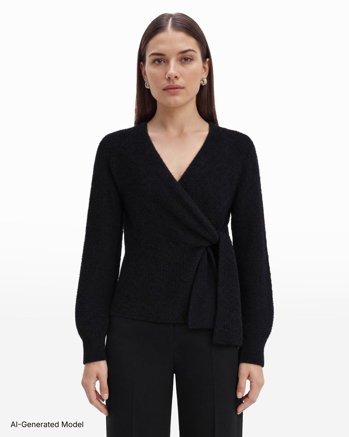 AI-generated model — Anne Klein