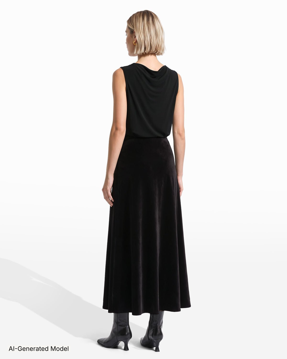 AI-generated model — Anne Klein