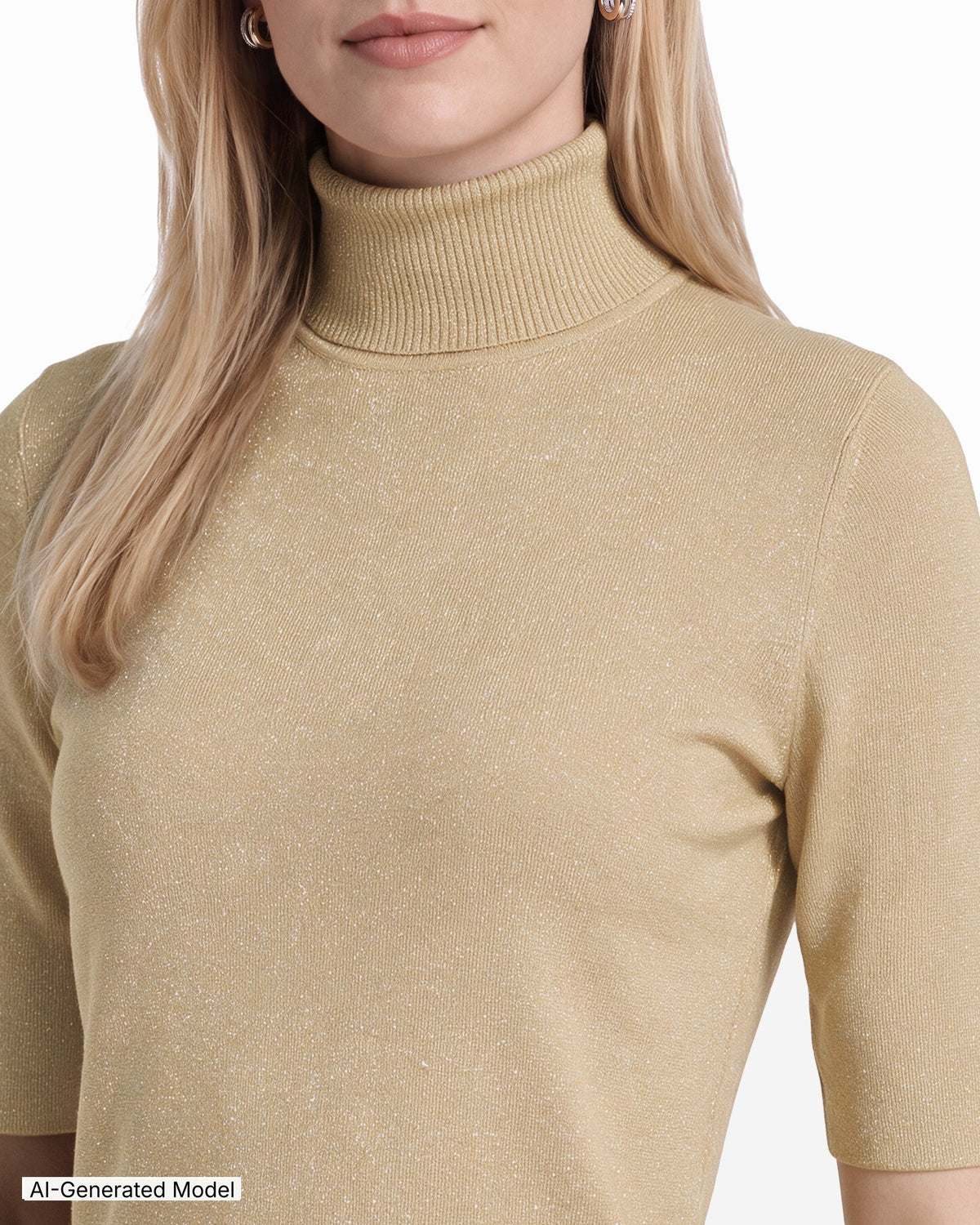 AI-generated model — Anne Klein