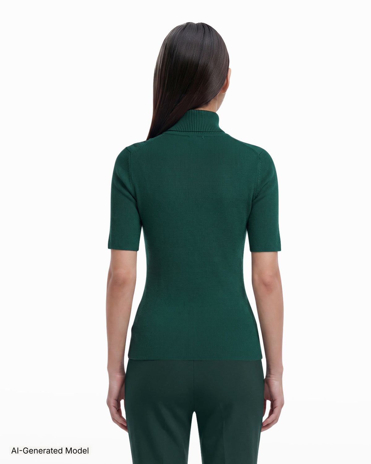 AI-generated model — Anne Klein