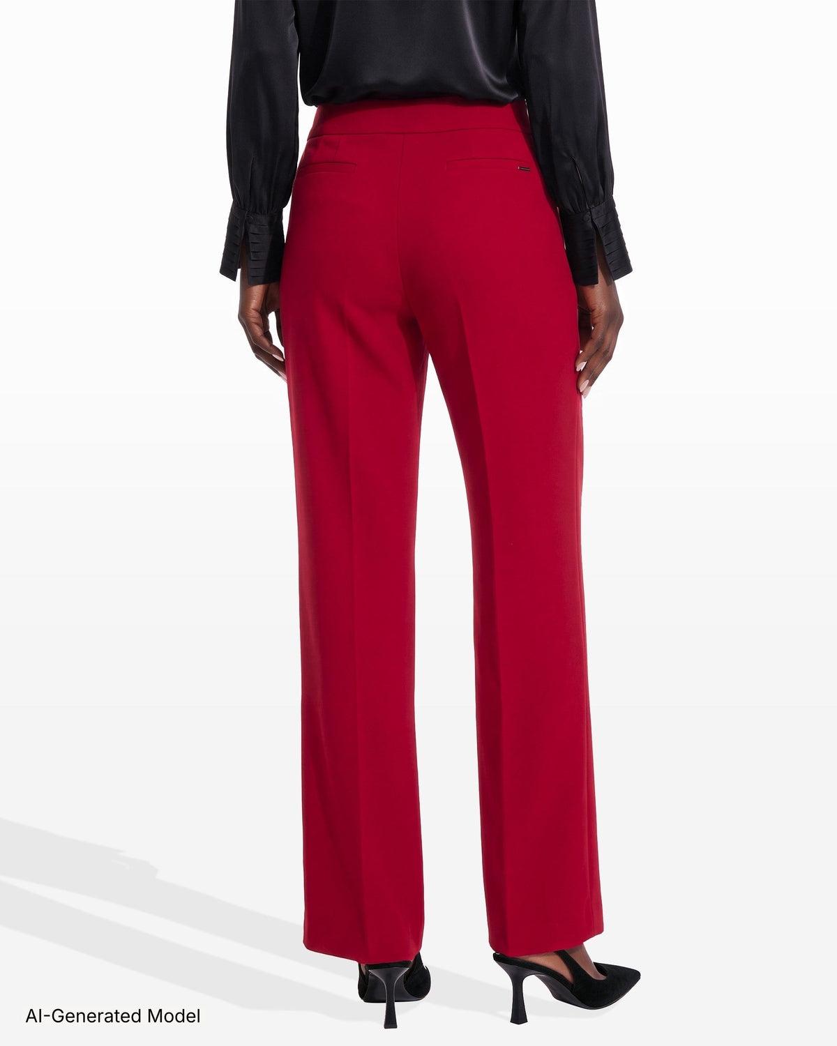 AI-generated model — Anne Klein