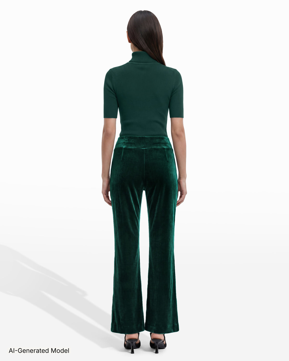 AI-generated model — Anne Klein