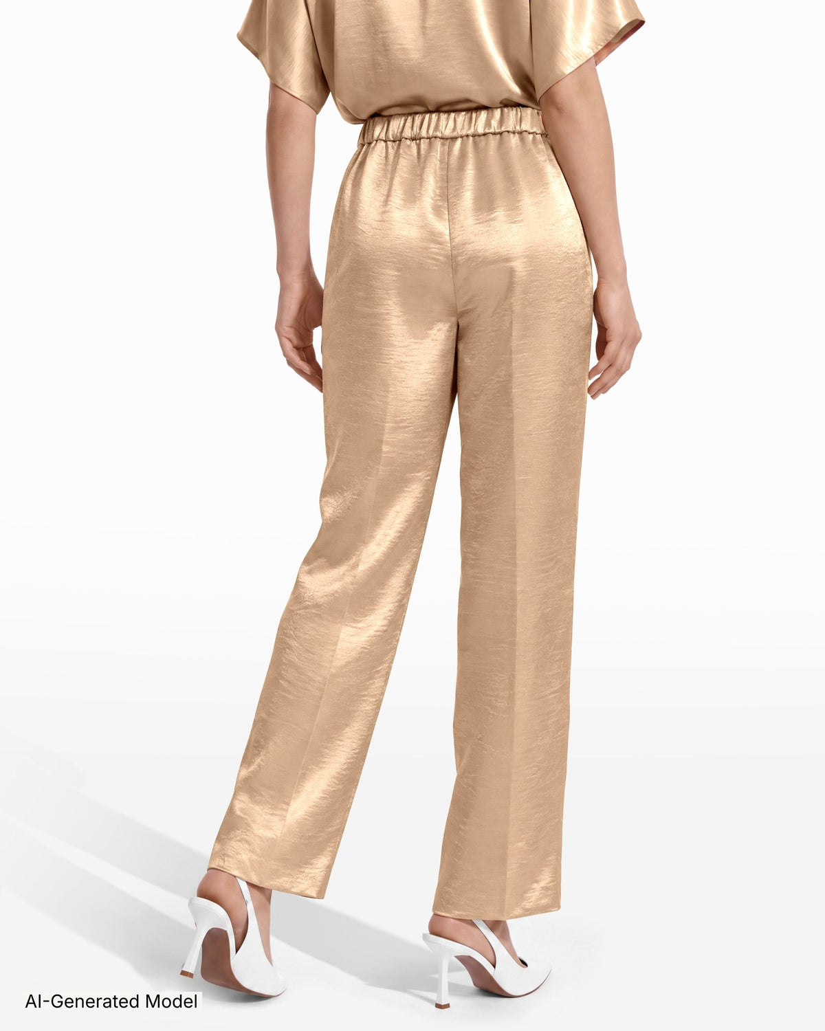 AI-generated model — Anne Klein
