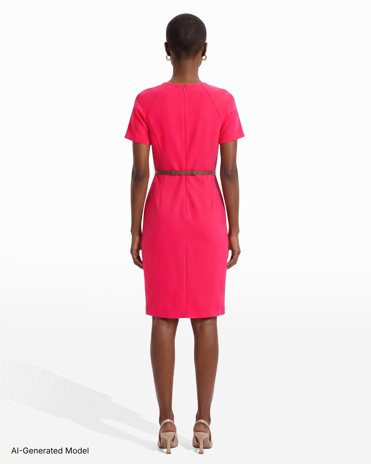 AI-generated model — Anne Klein