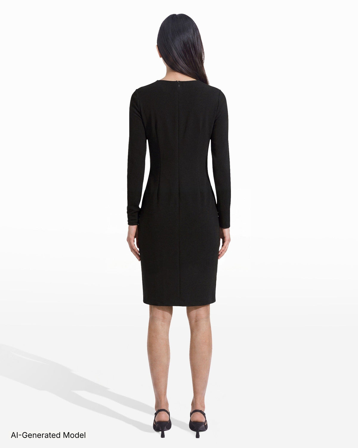 AI-generated model — Anne Klein