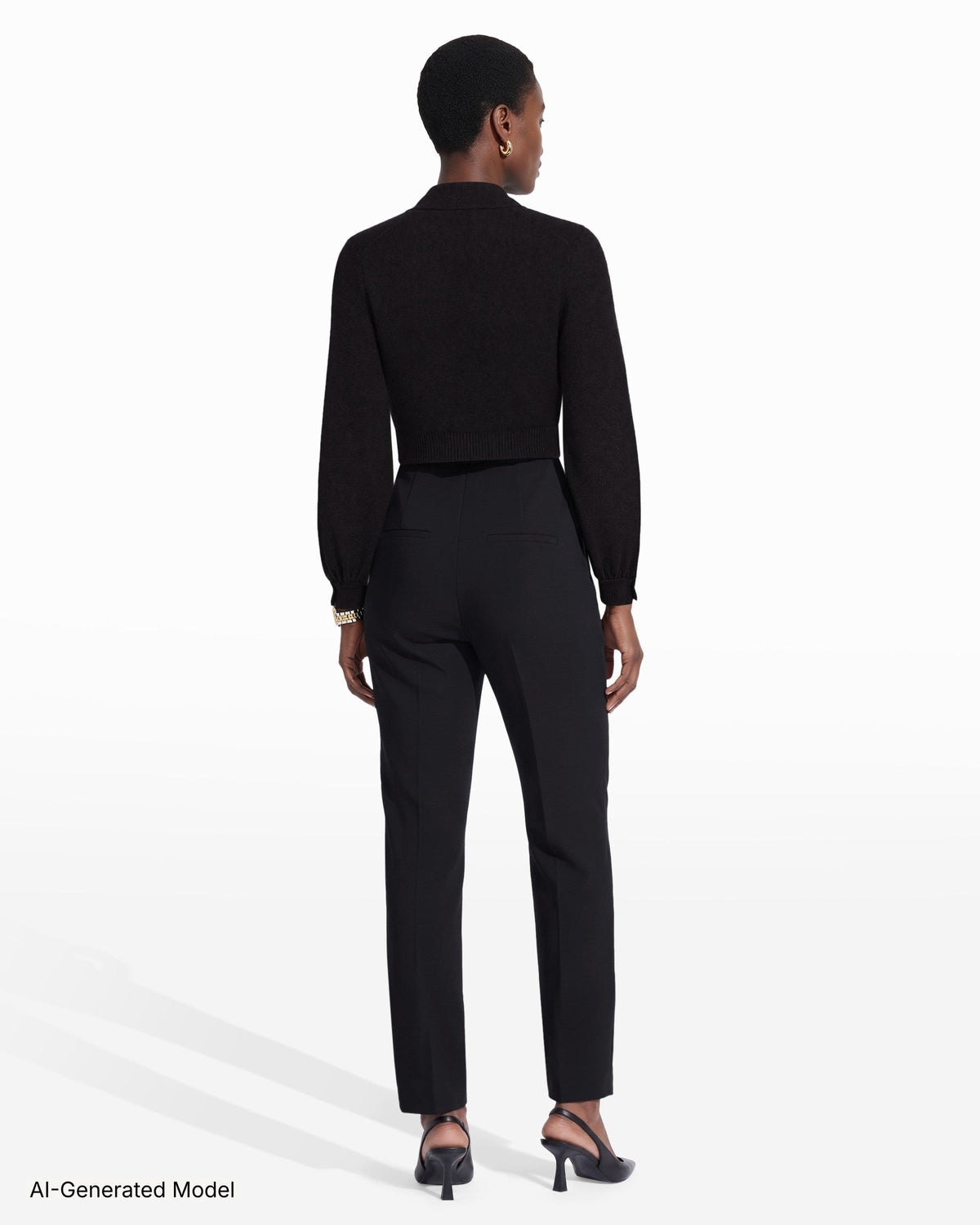 AI-generated model — Anne Klein