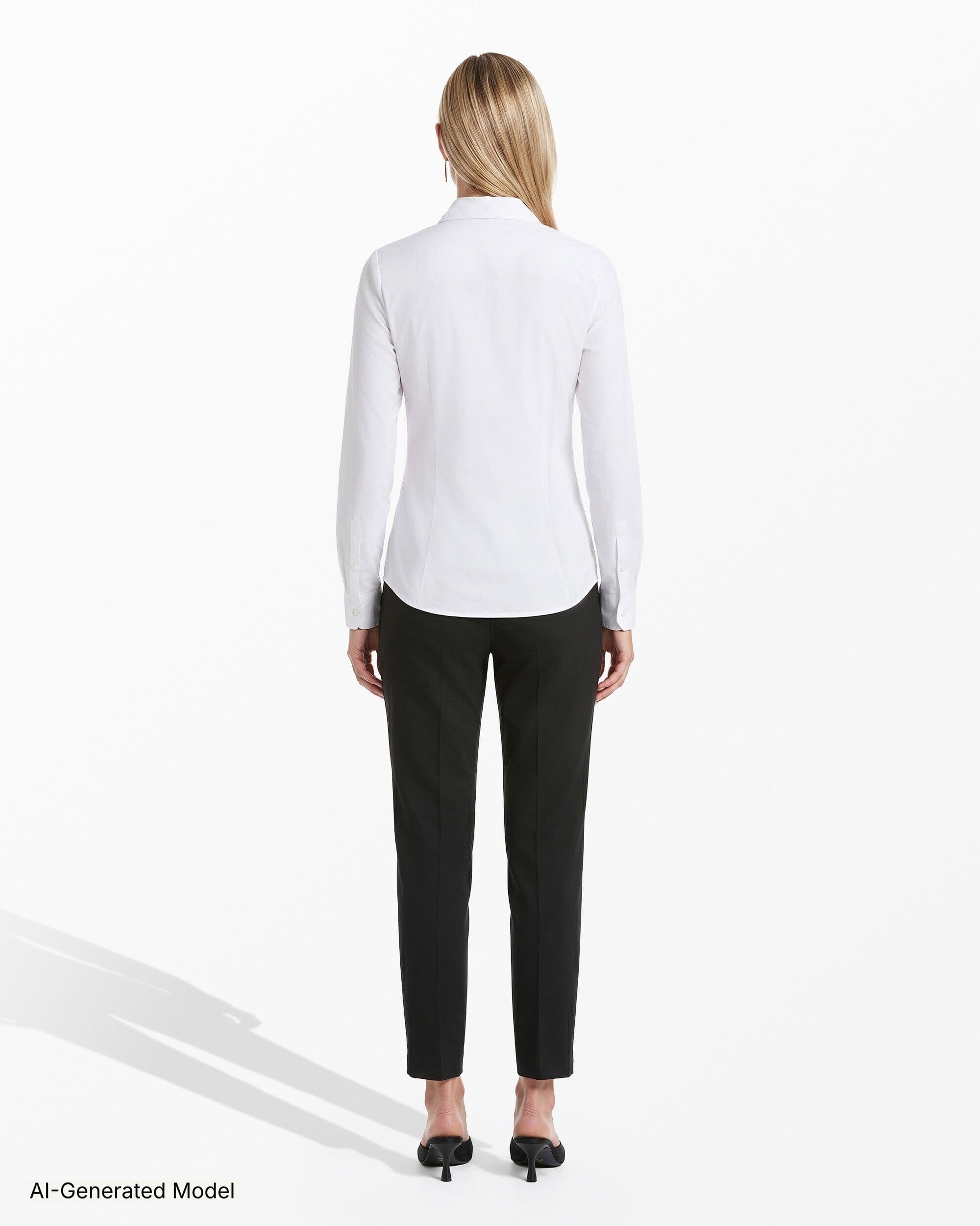 Long Sleeve Button Front Top Clothing Kasper