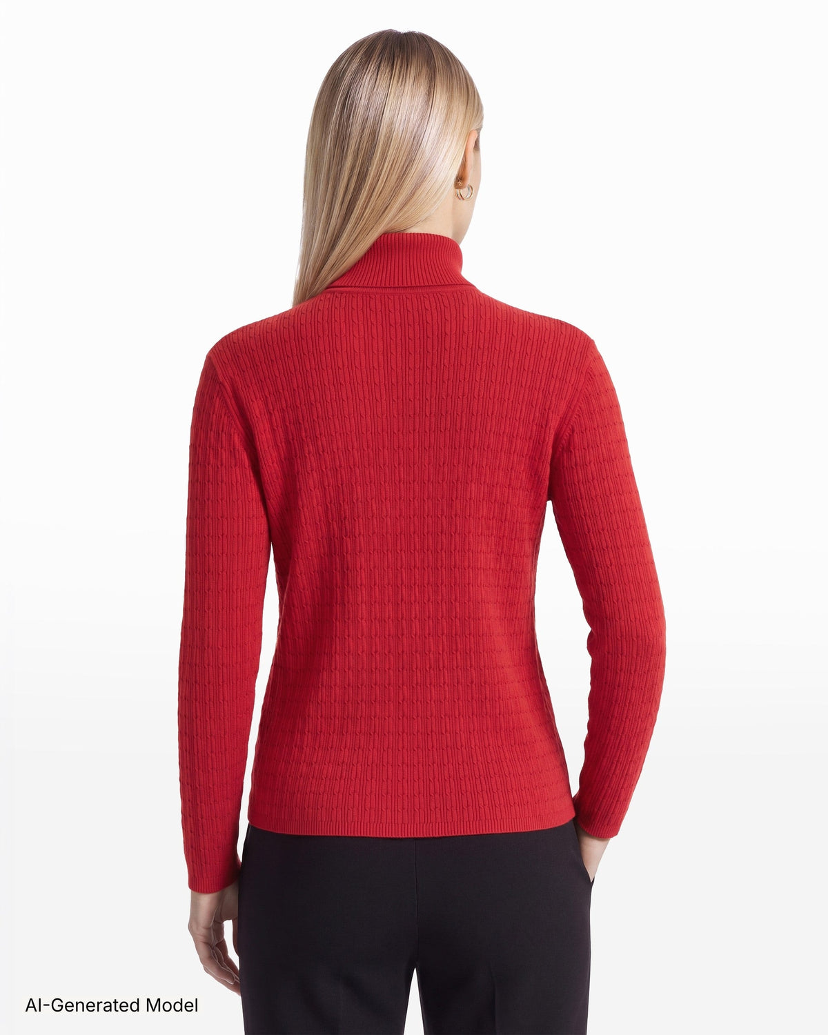 AI-generated model — Anne Klein