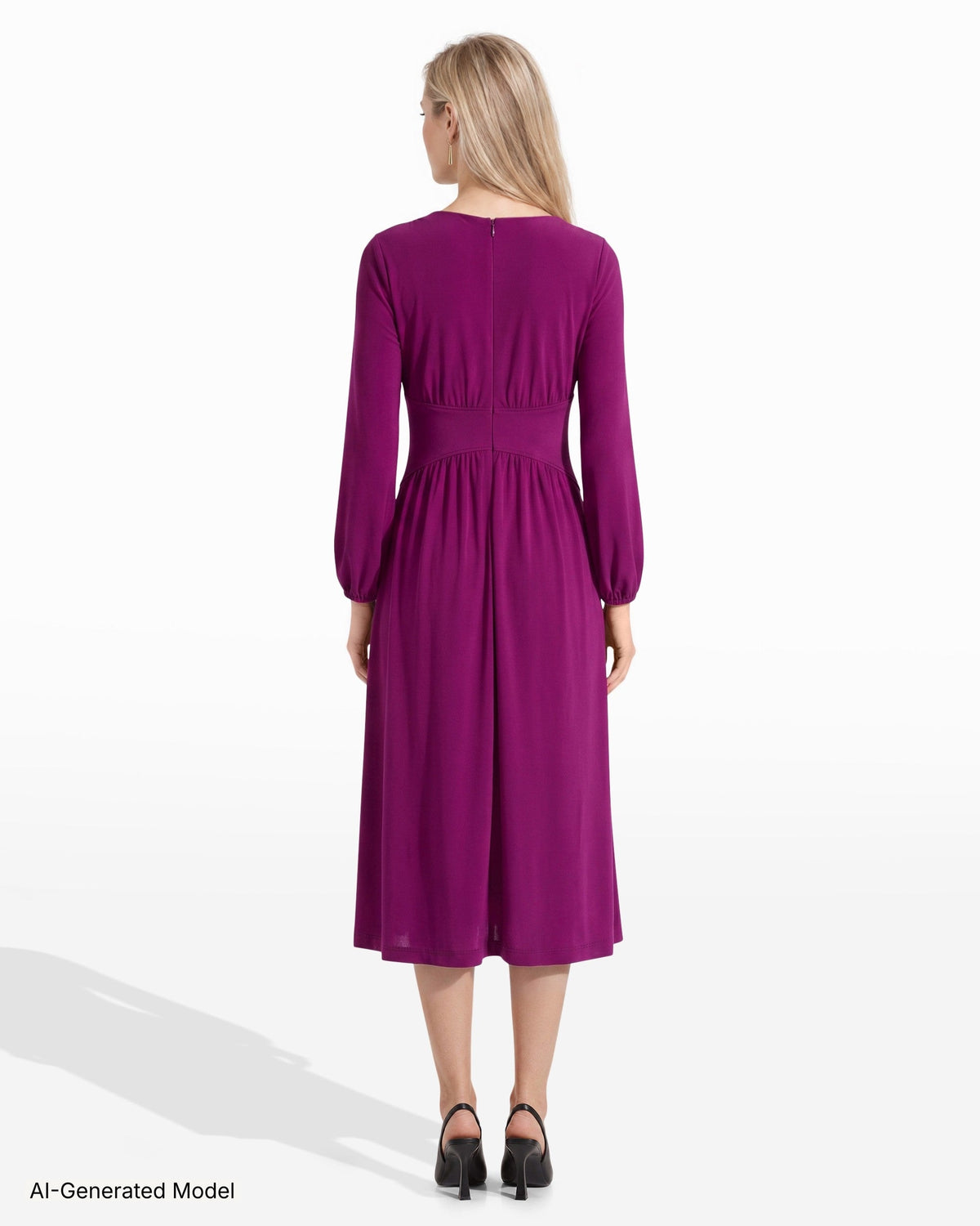 AI-generated model — Anne Klein