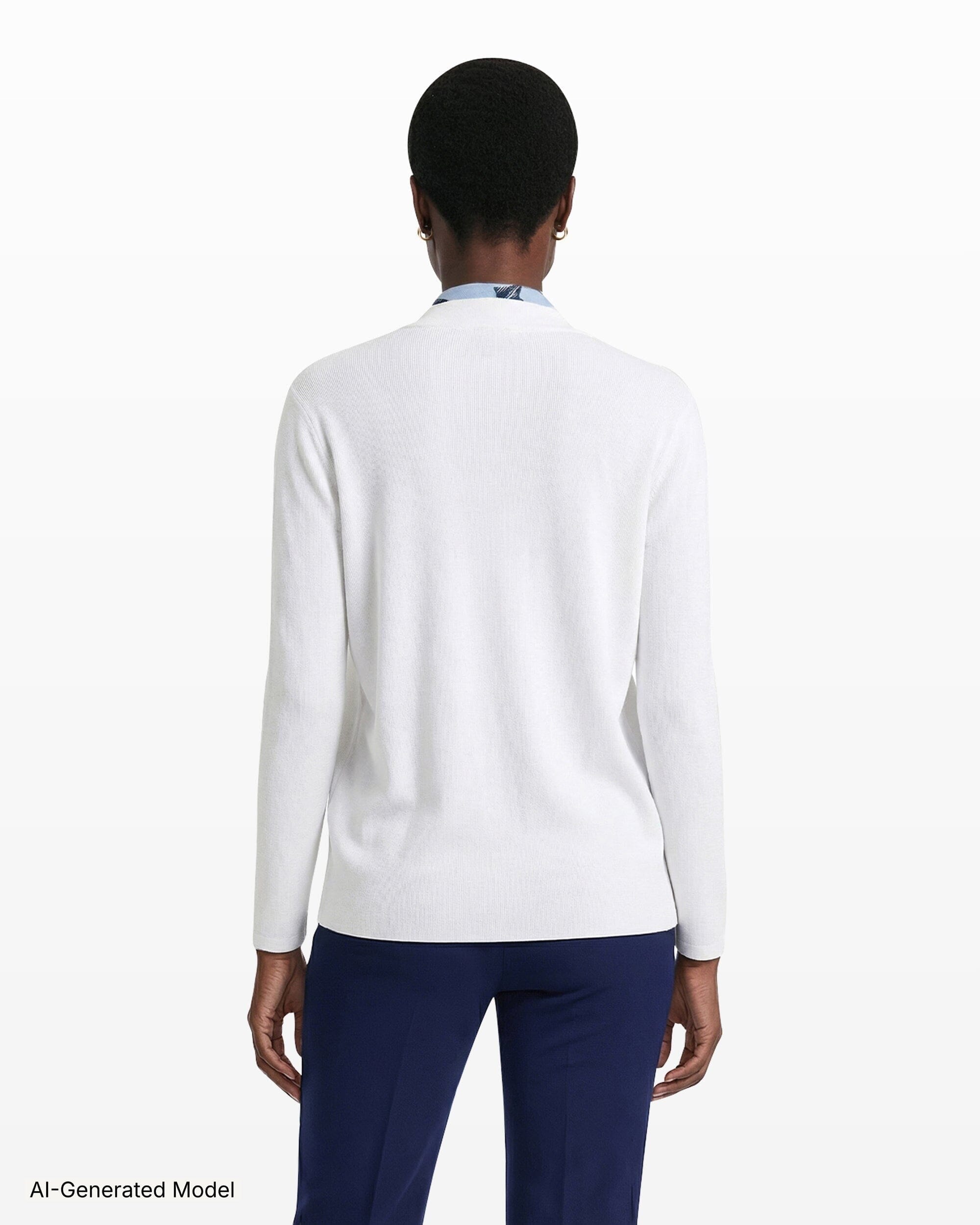 Anne Klein Malibu Kissing Front Cardigan