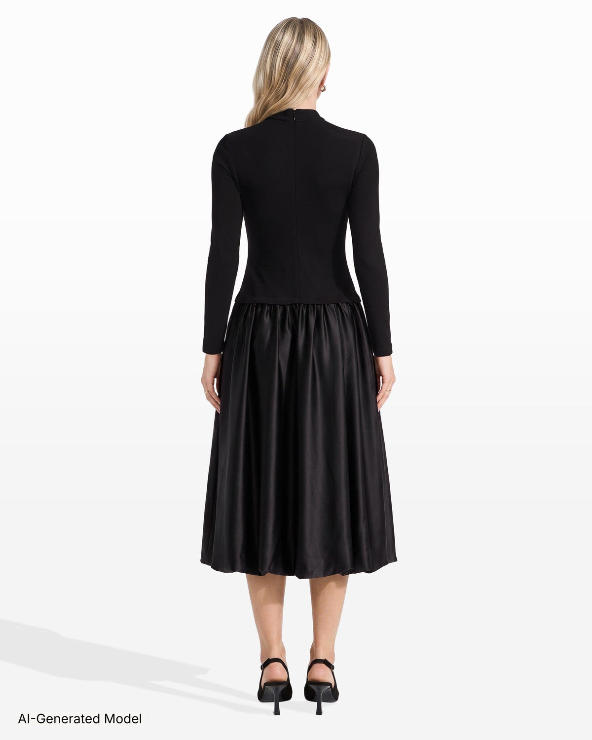 AI-generated model — Anne Klein