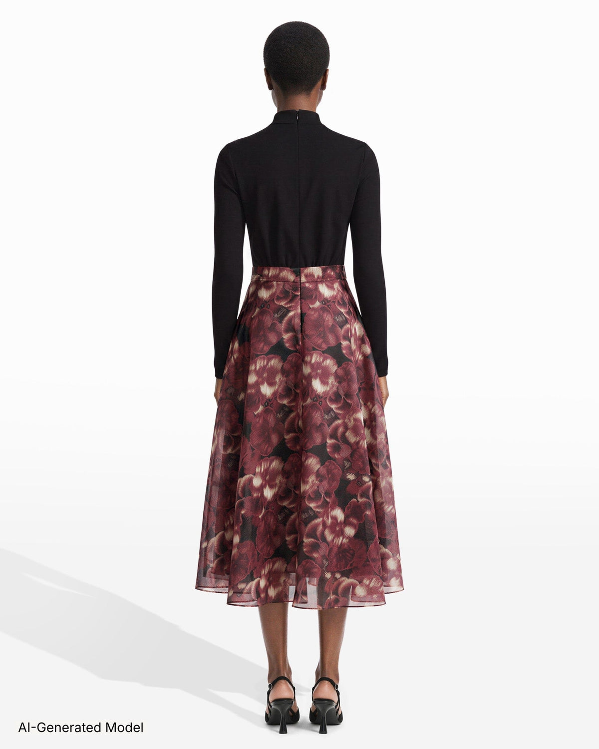 AI-generated model — Anne Klein