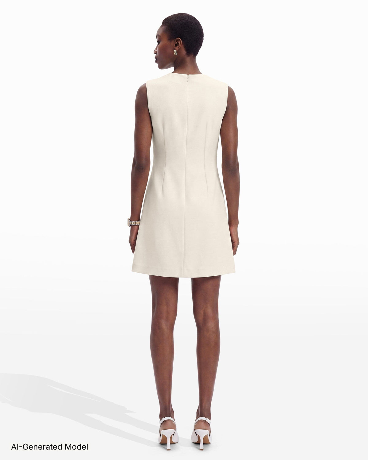 AI-generated model — Anne Klein