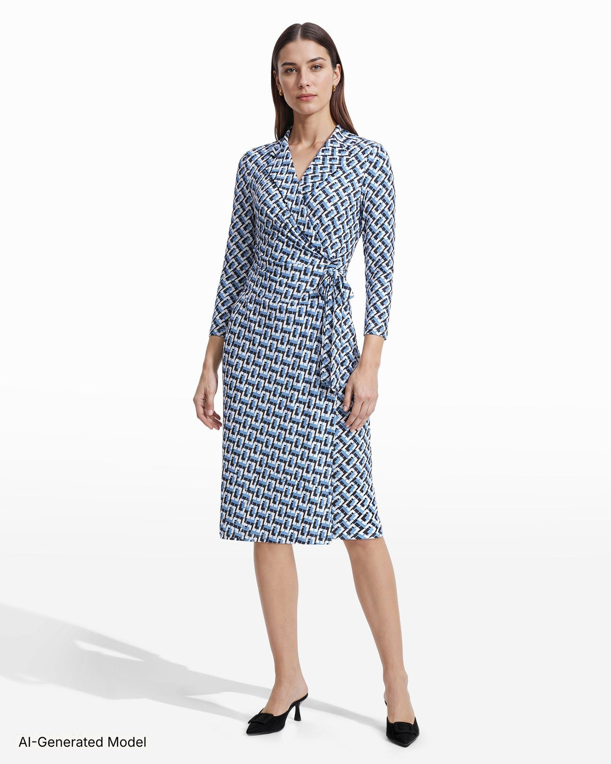 AI-generated model — Anne Klein