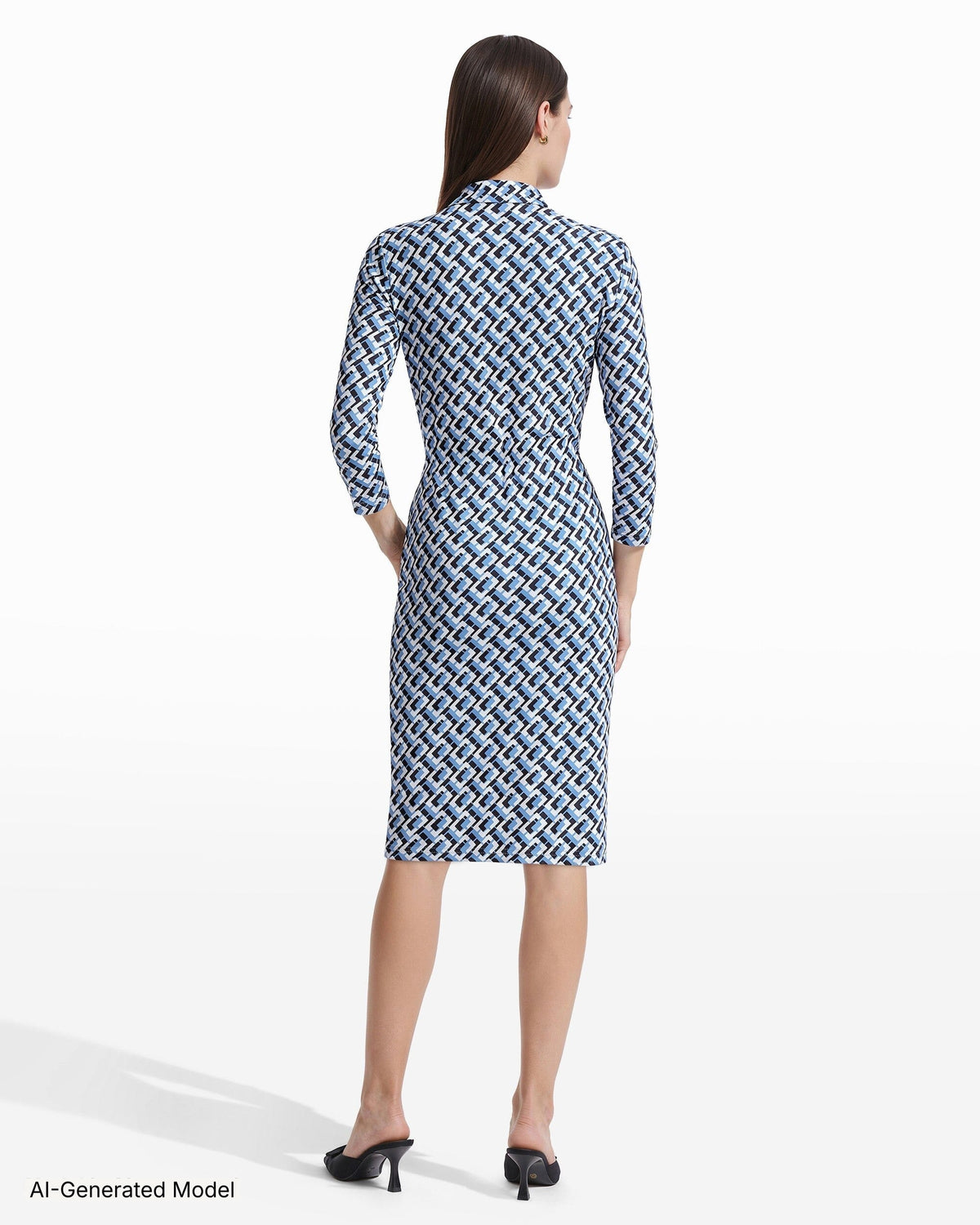 AI-generated model — Anne Klein