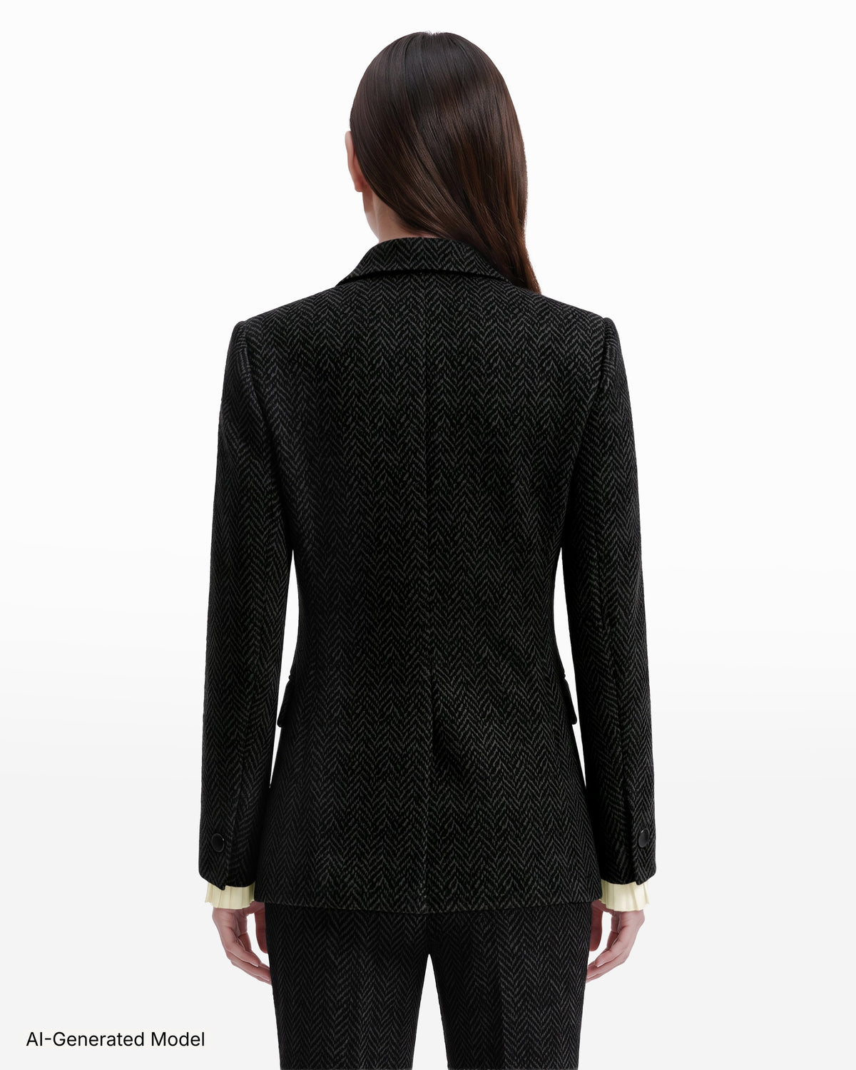 AI-generated model — Anne Klein