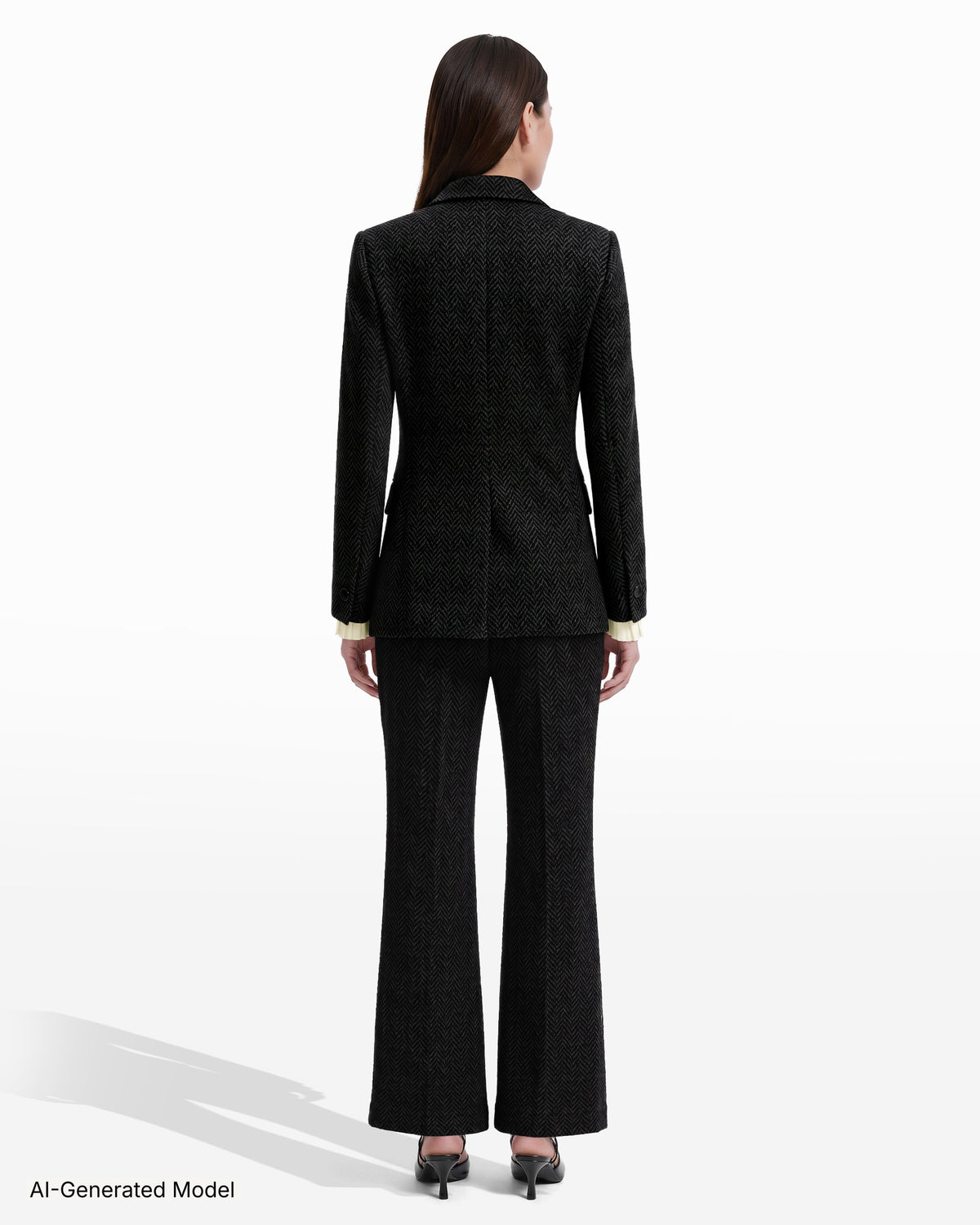 AI-generated model — Anne Klein
