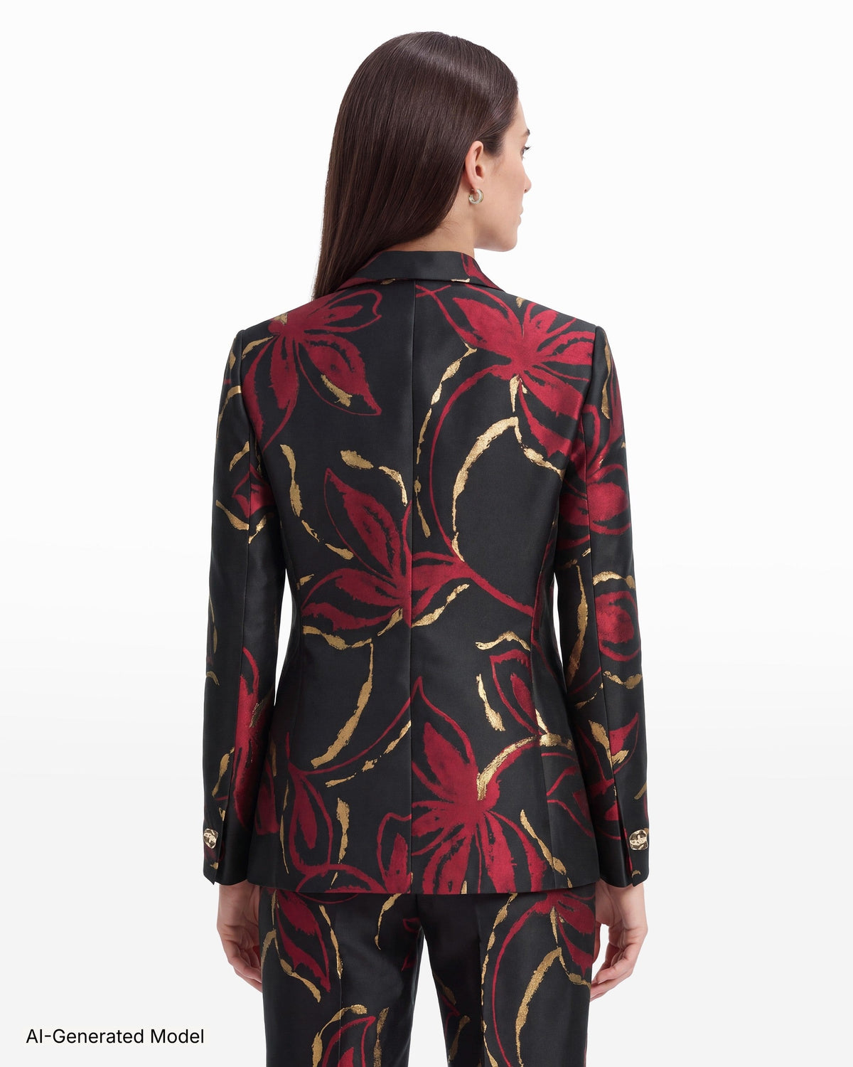 AI-generated model — Anne Klein
