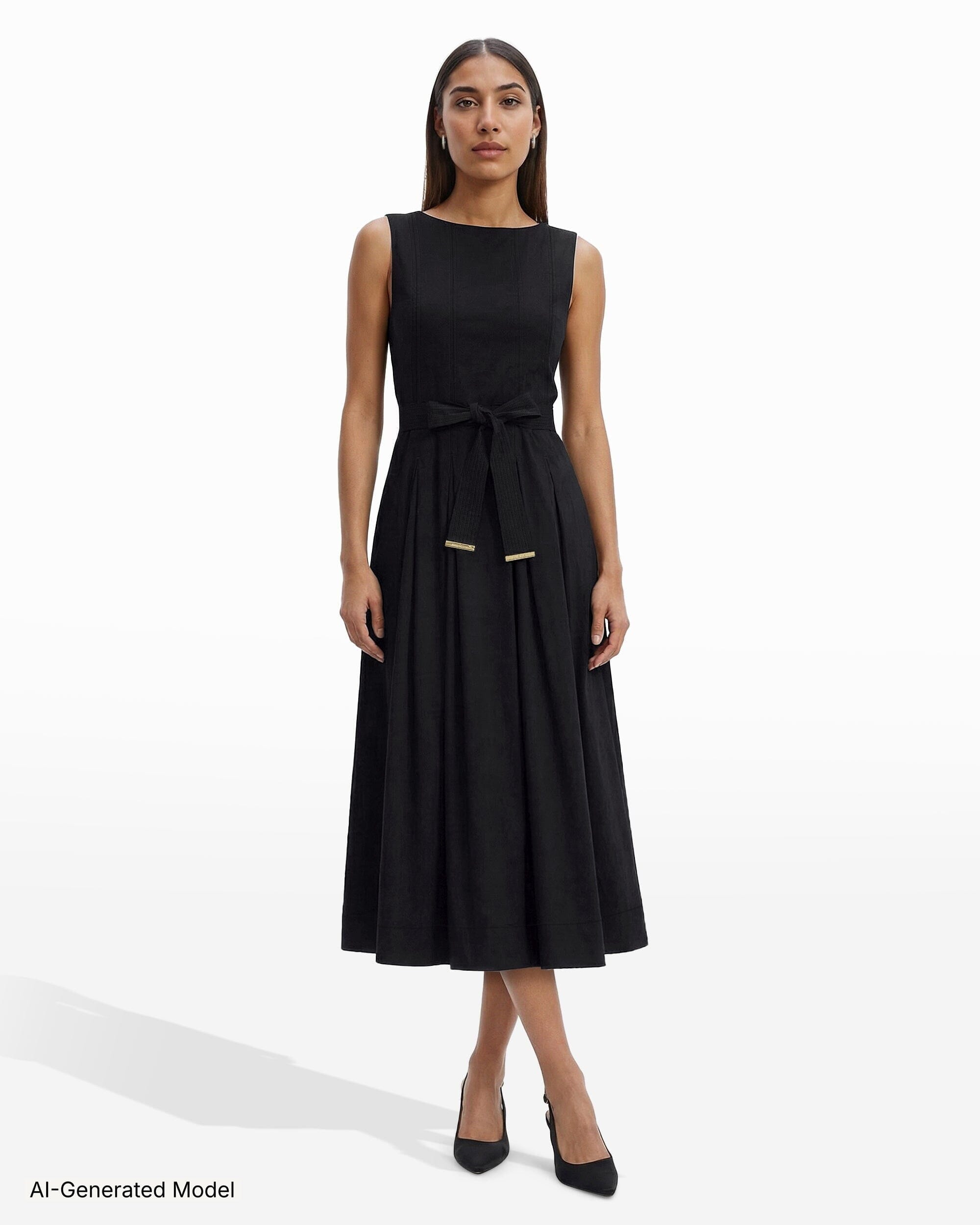 belt bodice midi dress the belt bodice midi from all angles on @livia