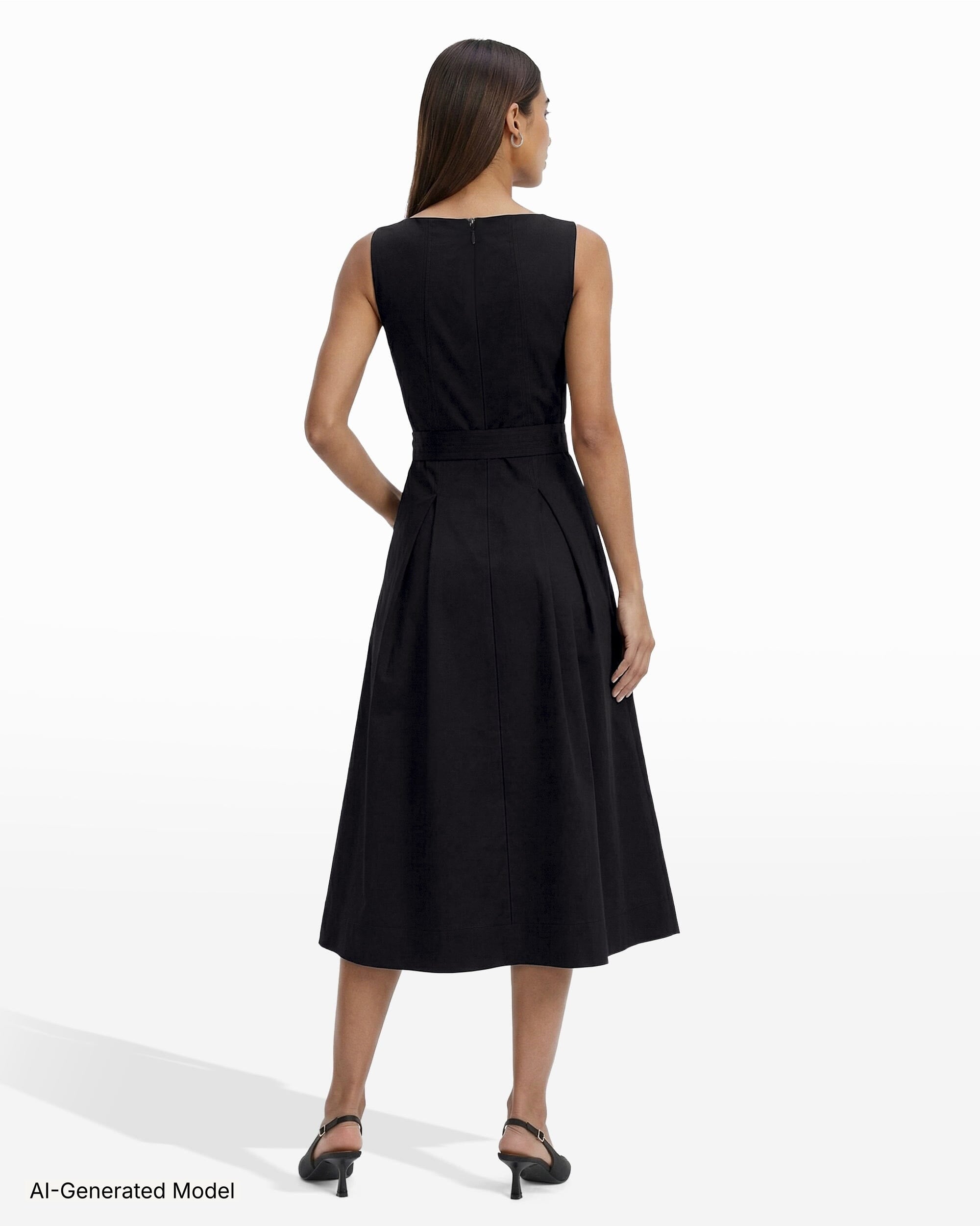 AI-generated model — Anne Klein